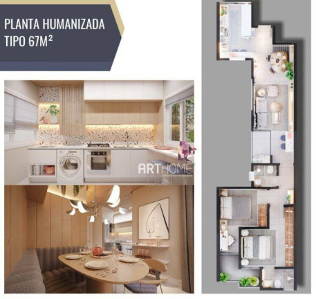 Apartamento com 2 Quartos à Venda, 67 m² em Nova Petrópolis - São Bernardo Do Campo