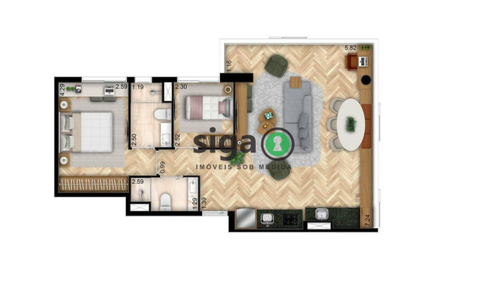 Imagem Apartamento com 2 Quartos à Venda, 78 m² em Butantã - São Paulo Imagem Apartamento com 2 Quartos à Venda, 78 m² em Butantã - São Paulo
