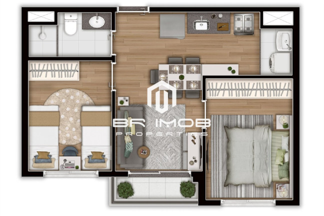 Imagem Imóvel com 2 Quartos à Venda, 39 m² em Vila Sônia - São Paulo Imagem Imóvel com 2 Quartos à Venda, 39 m² em Vila Sônia - São Paulo