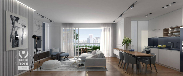 Imagem Apartamento com 3 Quartos à Venda, 101 m² em Cabral - Curitiba