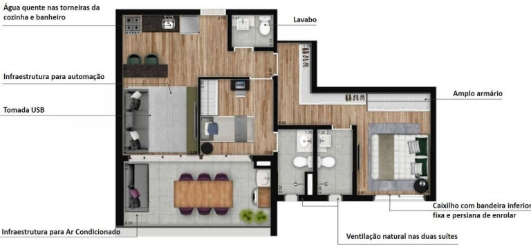 Imagem Apartamento com 1 Quarto à Venda, 31 m² em Brooklin - São Paulo