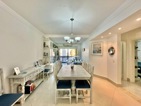 Imagem Apartamento com 3 Quartos à Venda, 100 m² em Enseada - Guarujá