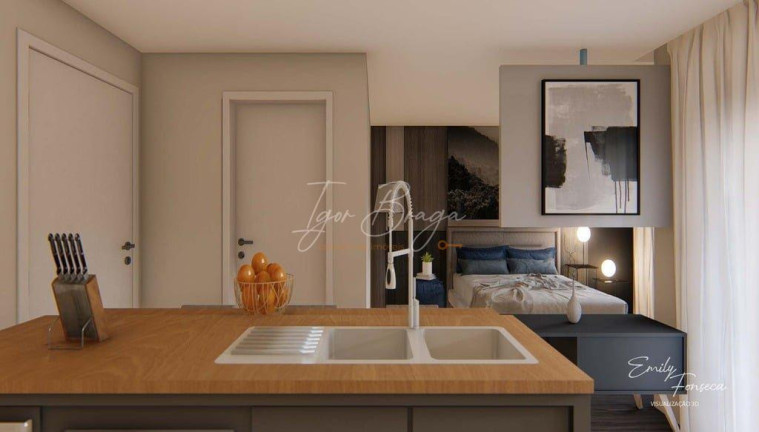 Imagem Imóvel com 1 Quarto à Venda, 30 m² em Capão Raso - Curitiba Imagem Imóvel com 1 Quarto à Venda, 30 m² em Capão Raso - Curitiba