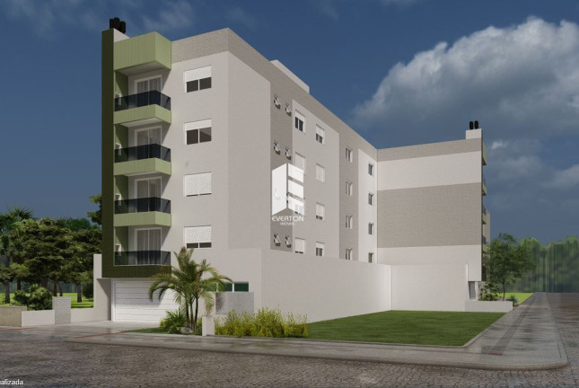 Imagem Apartamento com 1 Quarto à Venda, 26 m² em Camobi - Santa Maria