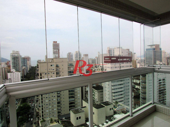 Imagem Apartamento com 3 Quartos para Alugar, 178 m² em Gonzaga - Santos Imagem Apartamento com 3 Quartos para Alugar, 178 m² em Gonzaga - Santos