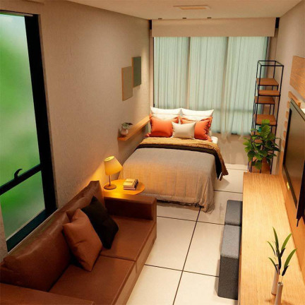 Imagem Apartamento com 1 Quarto à Venda, 20 m² em Porto De Galinhas - Ipojuca