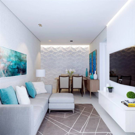 Imagem Apartamento com 2 Quartos à Venda, 69 m² em Guilhermina - Praia Grande