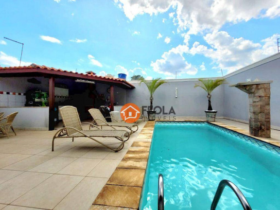 Casa com 3 Quartos à Venda, 202 m² em Jardim São Roque - Americana