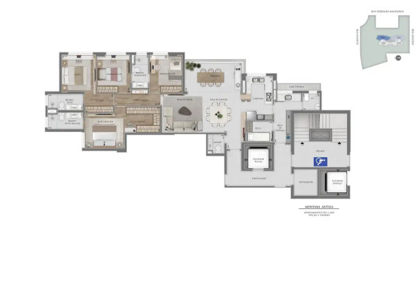 Imagem Apartamento com 3 Quartos à Venda, 105 m² em Luxemburgo - Belo Horizonte Imagem Apartamento com 3 Quartos à Venda, 105 m² em Luxemburgo - Belo Horizonte