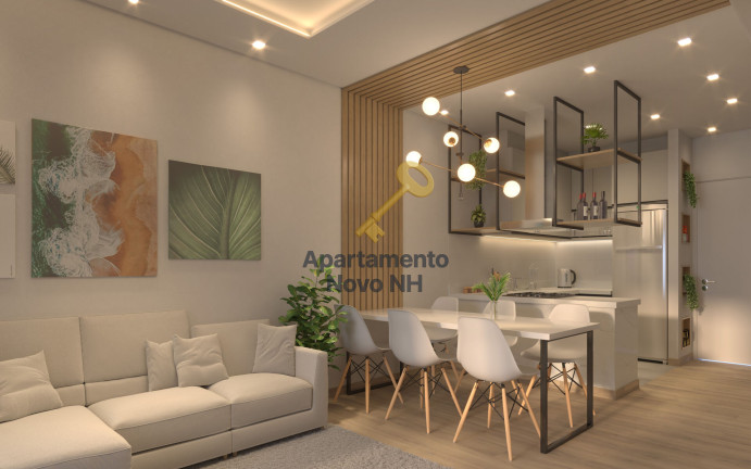 Imagem Apartamento com 2 Quartos à Venda, 58 m² em Primavera - Novo Hamburgo Imagem Apartamento com 2 Quartos à Venda, 58 m² em Primavera - Novo Hamburgo