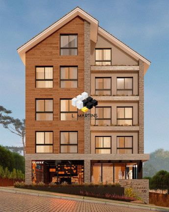 Imagem Apartamento com 1 Quarto à Venda, 39 m² em Centro  - Canela