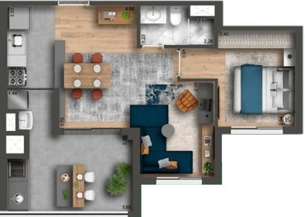 Imagem Apartamento com 2 Quartos à Venda, 63 m² em Chácara Klabin - São Paulo Imagem Apartamento com 2 Quartos à Venda, 63 m² em Chácara Klabin - São Paulo