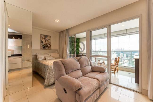 Imagem Apartamento com 1 Quarto à Venda, 33 m² em Brooklin Paulista - São Paulo
