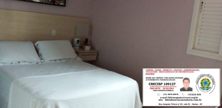 Imagem Flat com 1 Quarto à Venda, 80 m² em Gonzaga - Santos