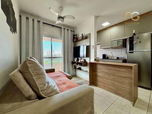 Apartamento com 2 Quartos à Venda, 54 m² em Vila Guilhermina - Praia Grande