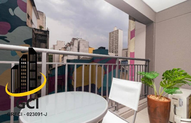Imagem Apartamento com 1 Quarto à Venda, 24 m² em Republica - São Paulo