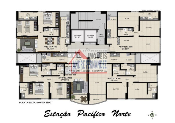 Imagem Apartamento com 3 Quartos à Venda, 78 m² em Casa Caiada - Olinda Imagem Apartamento com 3 Quartos à Venda, 78 m² em Casa Caiada - Olinda