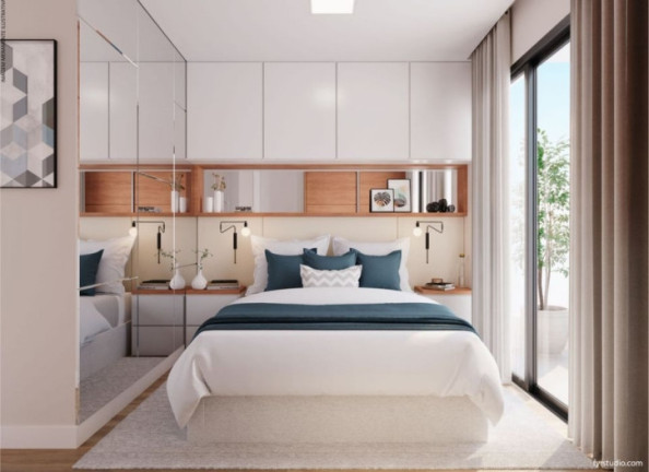 Imagem Apartamento com 2 Quartos à Venda, 47 m² em Capão Raso - Curitiba