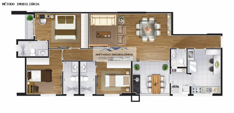 Imagem Apartamento com 3 Quartos à Venda, 105 m² em Santa Paula - São Caetano Do Sul