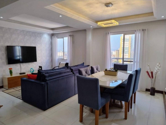Apartamento com 3 Quartos à Venda, 92 m² em Boqueirão - Santos