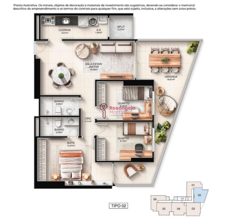 Imagem Apartamento com 3 Quartos à Venda, 78 m² em Jockey De Itaparica - Vila Velha Imagem Apartamento com 3 Quartos à Venda, 78 m² em Jockey De Itaparica - Vila Velha