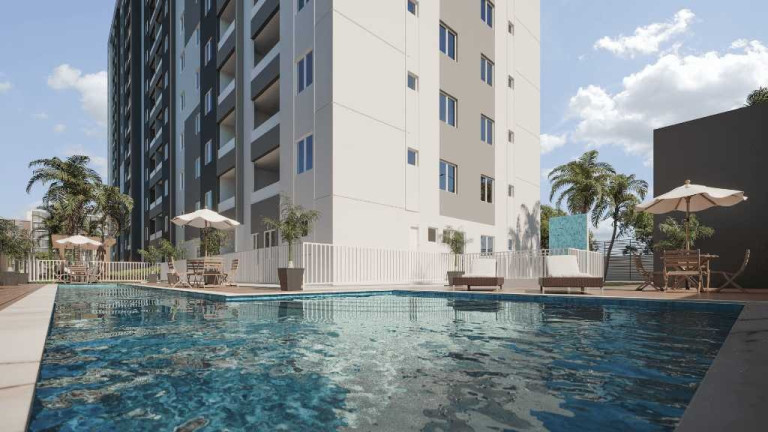 Apartamento com 2 Quartos à Venda, 51 m² em Parque Residencial Flamboyant - São José Dos Campos