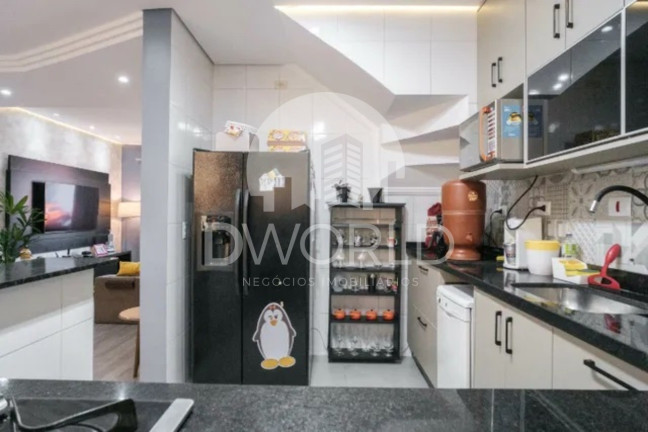 Imagem Casa com 3 Quartos à Venda, 118 m² em Vila Homero Thon - Santo André Imagem Casa com 3 Quartos à Venda, 118 m² em Vila Homero Thon - Santo André