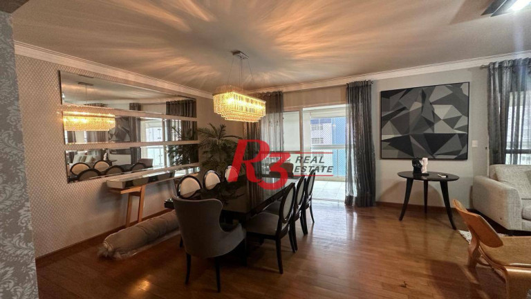 Imagem Apartamento com 4 Quartos à Venda, 234 m² em Embaré - Santos