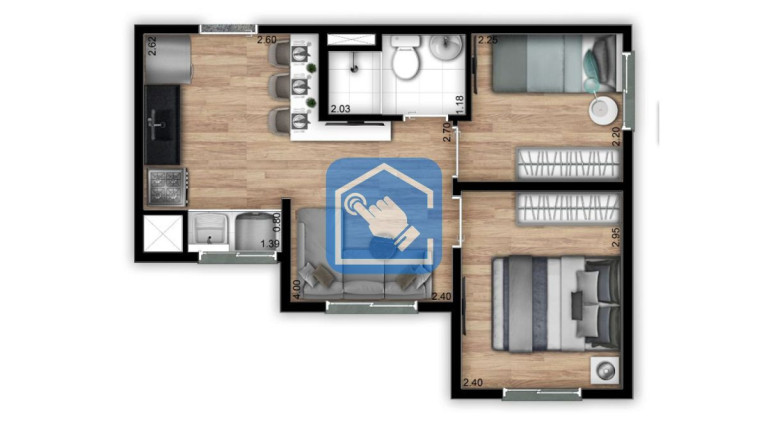 Imagem Apartamento com 2 Quartos à Venda, 32 m² em Jardim Da Pedreira - São Paulo Imagem Apartamento com 2 Quartos à Venda, 32 m² em Jardim Da Pedreira - São Paulo