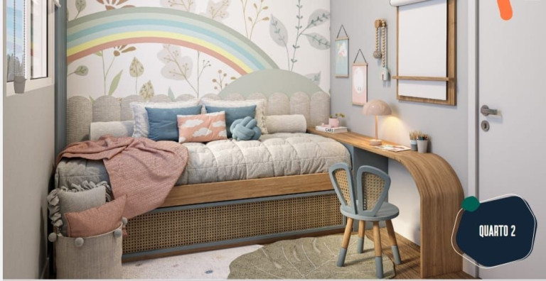 Imagem Apartamento com 2 Quartos à Venda, 60 m² em Prive Bois De Boulogne - Pinhais