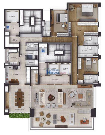 Imagem Apartamento com 3 Quartos à Venda, 308 m² em Itaim Bibi - São Paulo