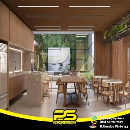 Imagem Apartamento com 2 Quartos à Venda, 90 m² em Cabo Branco - João Pessoa