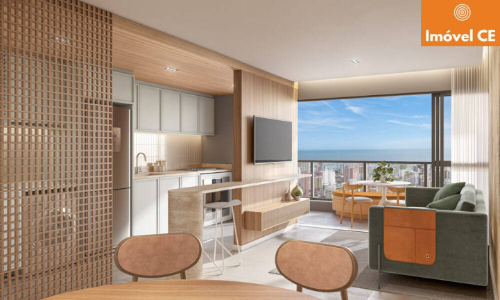 Imagem Apartamento com 1 Quarto à Venda, 38 m² em Meireles - Fortaleza Imagem Apartamento com 1 Quarto à Venda, 38 m² em Meireles - Fortaleza