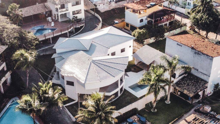 Imagem Casa com 4 Quartos à Venda, 663 m² em Aldeia Da Praia - Guarapari