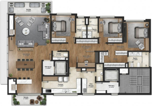 Imagem Imóvel com 3 Quartos à Venda, 202 m² em Moinhos De Vento - Porto Alegre Imagem Imóvel com 3 Quartos à Venda, 202 m² em Moinhos De Vento - Porto Alegre