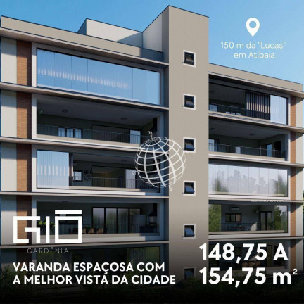 Apartamento com 3 Quartos à Venda, 148 m² em Vila Gardênia - Atibaia