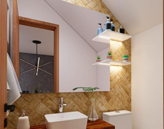 Imagem Casa com 3 Quartos à Venda, 100 m² em Jardim Bela Vista - Santo André Imagem Casa com 3 Quartos à Venda, 100 m² em Jardim Bela Vista - Santo André