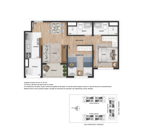 Imagem Apartamento com 2 Quartos à Venda, 50 m² em Lapa - São Paulo