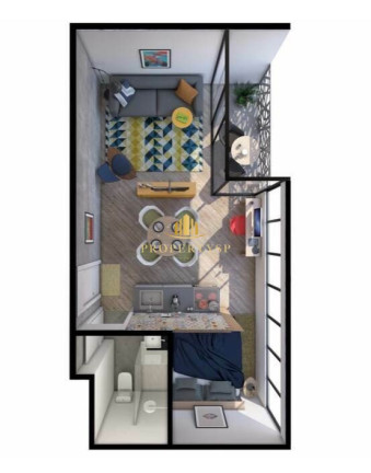 Imagem Apartamento com 1 Quarto à Venda, 35 m² em Cerqueira César - São Paulo