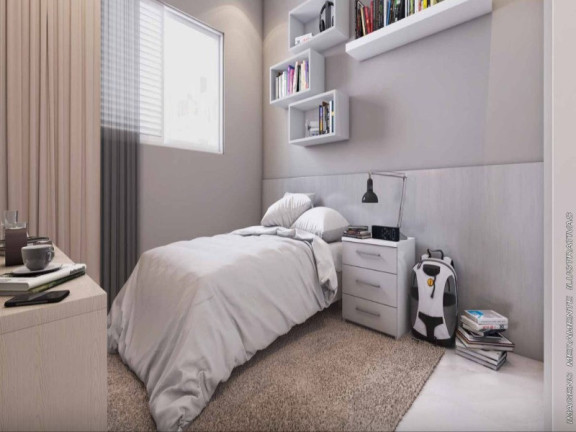 Imagem Apartamento com 2 Quartos à Venda, em Centro - São Vicente Imagem Apartamento com 2 Quartos à Venda, em Centro - São Vicente