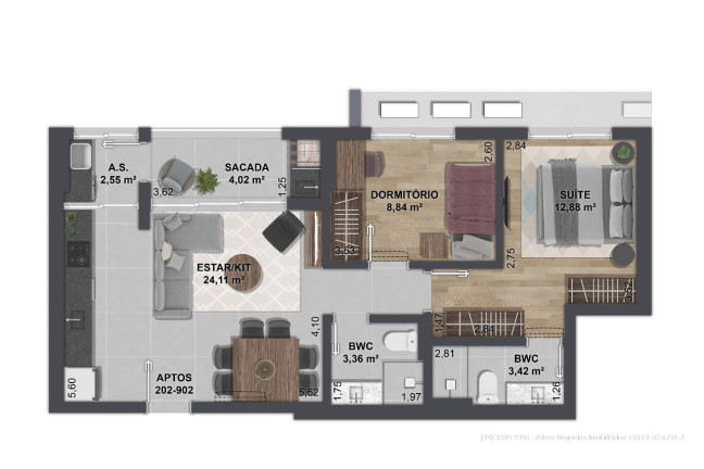 Imagem Apartamento com 2 Quartos à Venda, 120 m² em Centro - Florianópolis Imagem Apartamento com 2 Quartos à Venda, 120 m² em Centro - Florianópolis