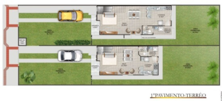 Imagem Casa com 2 Quartos à Venda, 80 m² em Santa Mônica - Guarapari Imagem Casa com 2 Quartos à Venda, 80 m² em Santa Mônica - Guarapari