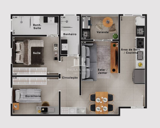 Imagem Apartamento com 3 Quartos à Venda, 69 m² em Vila Nossa Senhora Das Vitórias - Mauá Imagem Apartamento com 3 Quartos à Venda, 69 m² em Vila Nossa Senhora Das Vitórias - Mauá