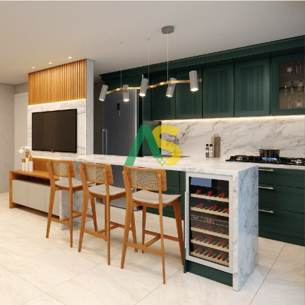 Imagem Flat com 1 Quarto à Venda, 31 m² em Praia De Muro Alto - Ipojuca