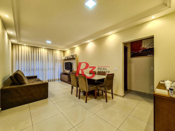 Apartamento com 3 Quartos à Venda, 130 m² em Marapé - Santos