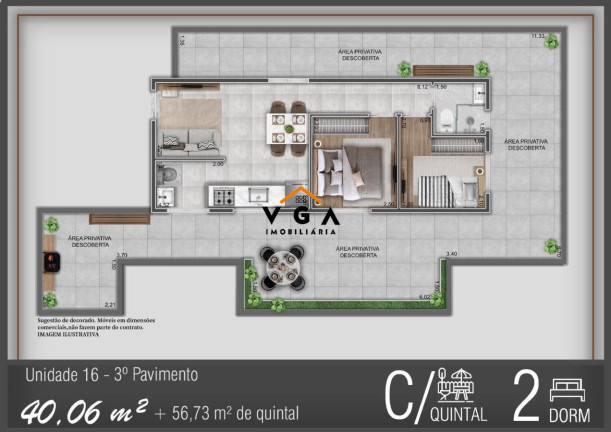Imagem Apartamento com 2 Quartos à Venda, 40 m² em Artur Alvim - São Paulo