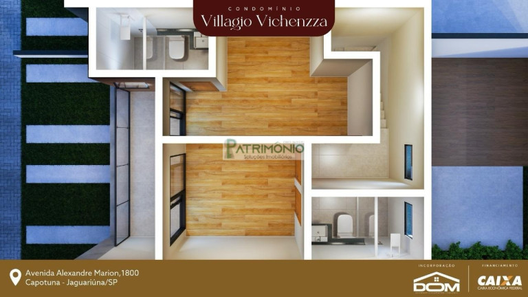 Imagem Casa com 2 Quartos à Venda, 78 m² em Vargeão - Jaguariúna