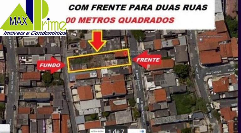Terreno à Venda, 400 m² em Penha De França - São Paulo
