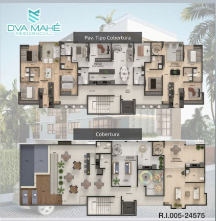 Imagem Apartamento com 2 Quartos à Venda, 44 m² em Ponta De Campina - Cabedelo