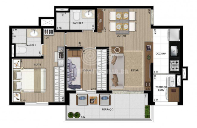 Imagem Apartamento com 2 Quartos à Venda, 76 m² em Vila Mariana - São Paulo